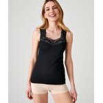 D�bardeur dentelle toucher soyeux thermolactyl