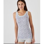 Dbardeur essential en coton extensible, orn de dentelle