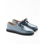 Derbies  lacets, dessus cuir cerf