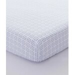 Drap housse lavande parme