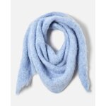 Echarpe triangle tricot poilu doux