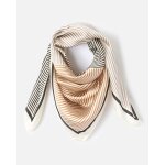 Foulard carré effet graphique Foulard carré effet graphique