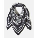 Foulard carr� imprim� v�g�tal
