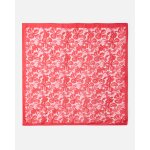 Foulard fleuri pure soie