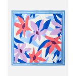 Foulard grand carr� fleuri