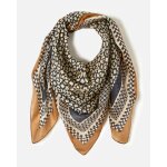 Foulard graphique pure soie