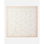 Foulard pure soie imprim� feuillage