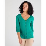 Gilet boutonn� manches longues