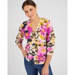 Gilet côtelé imprimé fleurs Gilet côtelé imprimé fleurs