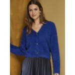 Gilet court maille douce