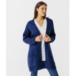 Gilet long m�lange mohair