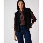 Gilet sans manches maille bouclette
