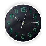 Horloge murale luminescente
