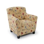 Housse de fauteuil ou de canap� fleurie