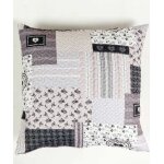 Housse d'oreiller imprime patchwork