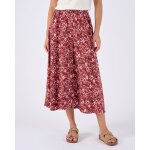 Jupe boutonn�e en cr�pe