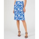 Jupe droite enfilable maille gaufr�e