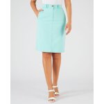 Jupe droite gabardine