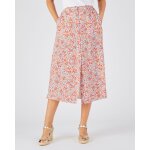 Jupe boutonne pure viscose