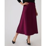 Jupe longue satin�e
