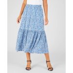 Jupe maille viscose stretch