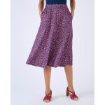 Jupe maille chaude � panneaux