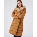 Longue doudoune � col large thermolactyl