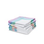 Lot de 12 mouchoirs femme