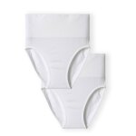 Lot de 2 culottes sans couture taille haute effet ventre plat Lot de 2 culottes sans couture taille haute effet ventre plat