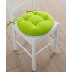 Lot de 2 galettes de chaise rondes