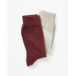 Lot de 2 paires de chaussettes à base de laine mérinos Lot de 2 paires de chaussettes à base de laine mérinos