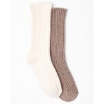 Lot de 2 paires de chaussettes * � base de viscose lenzing(tm) ecovero(tm) et thermolactyl