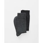 Lot de 2 paires de chaussettes à base de laine mérinos Lot de 2 paires de chaussettes à base de laine mérinos