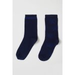 Lot de 2 paires de chaussettes motifs brillants Lot de 2 paires de chaussettes motifs brillants