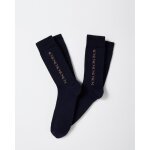 Lot de 2 paires de chaussettes maille jersey mélange laine thermolactyl Lot de 2 paires de chaussettes maille jersey mélange laine thermolactyl