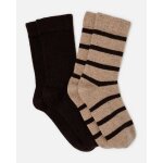 Lot de 2 paires de chaussettes thermolactyl avec laine et cachemire