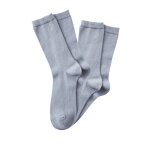 Lot de 2 paires de mi - chaussettes avec cachemire Lot de 2 paires de mi - chaussettes avec cachemire