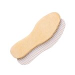 Lot de 2 paires de semelles fourr�es