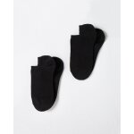 Lot de 2 paires de socquettes mixtes invisibles