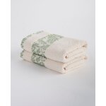 Lot de 2 serviettes de toilette olivia