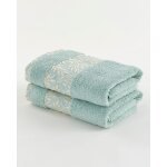 Lot de 2 serviettes de toilette olivia