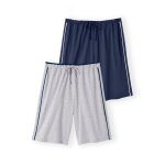 Lot de 2 shorts maille jersey