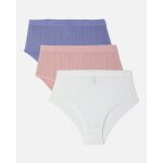 Lot de 3 culottes maxi maille pointelle