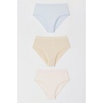 Lot de 3 culottes maxi c�tes plates