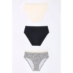 Lot de 3 culottes midi sans coutures