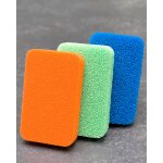 Lot de 3 �ponges en mousse de silicone