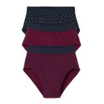 Lot de 3 slips ouverts assortis