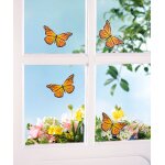 Lot de 4 autocollants contre les mouches