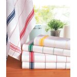 Lot de 6 torchons pur coton