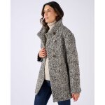 Manteau mlange laine thermolactyl